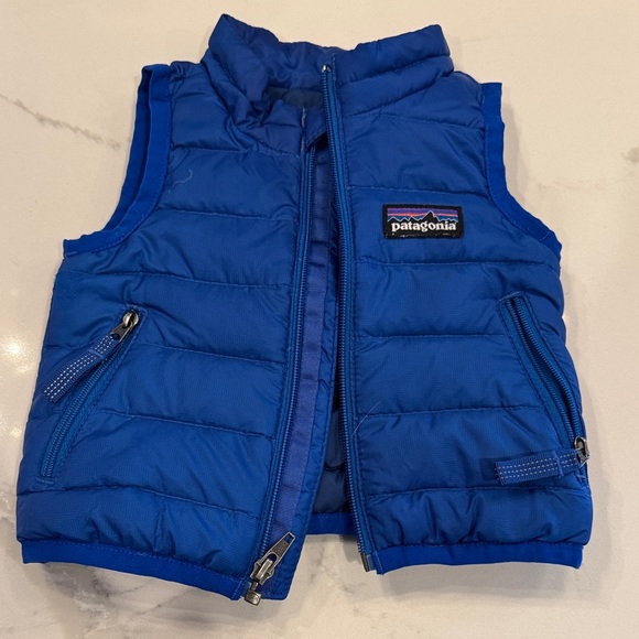 Patagonia Other - 🍼 🐣Patagonia Kids Royal Blue Puffer Vest🍼🐣